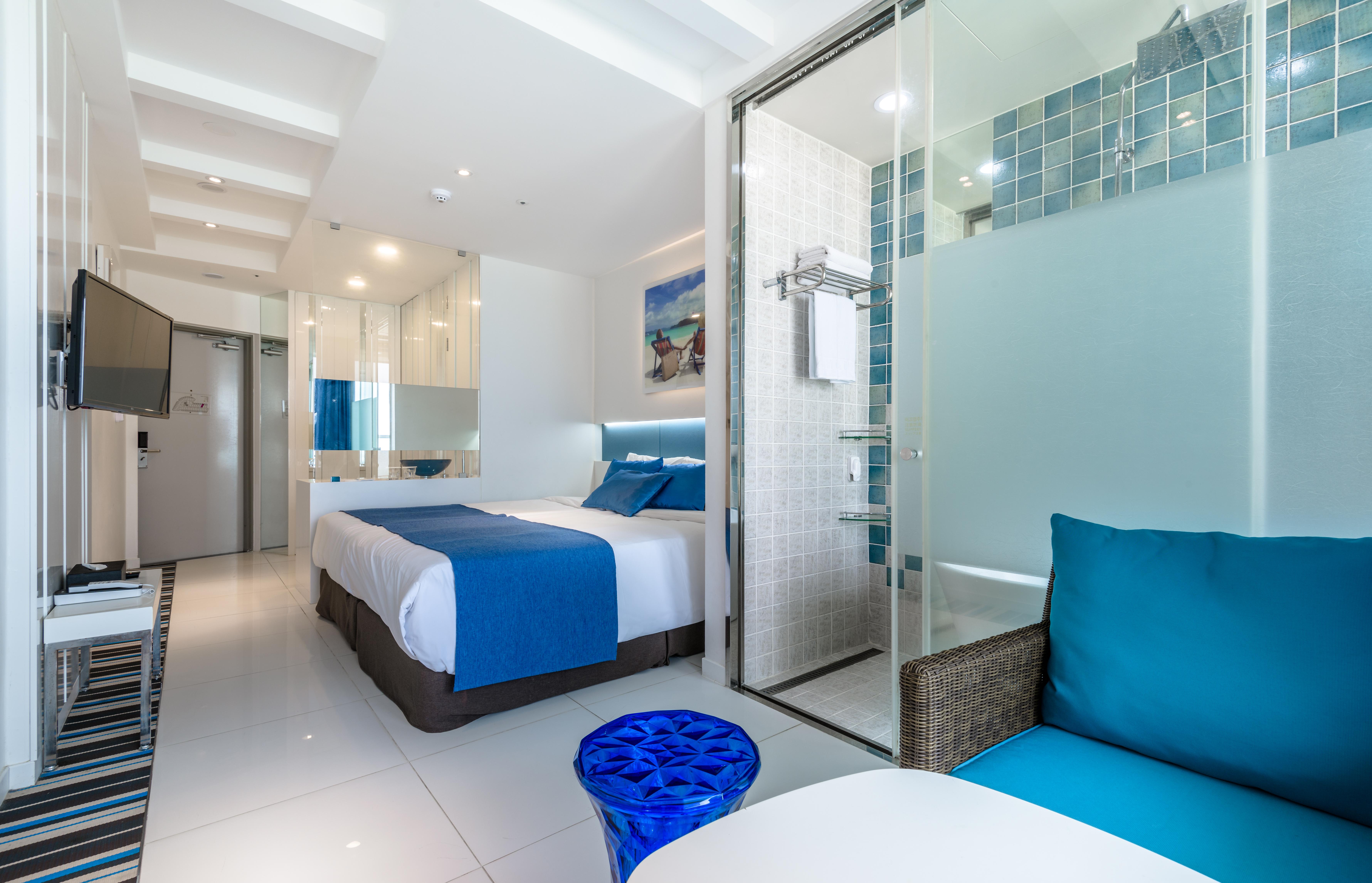 Aimi Jeju Beach Hotel Bagian luar foto