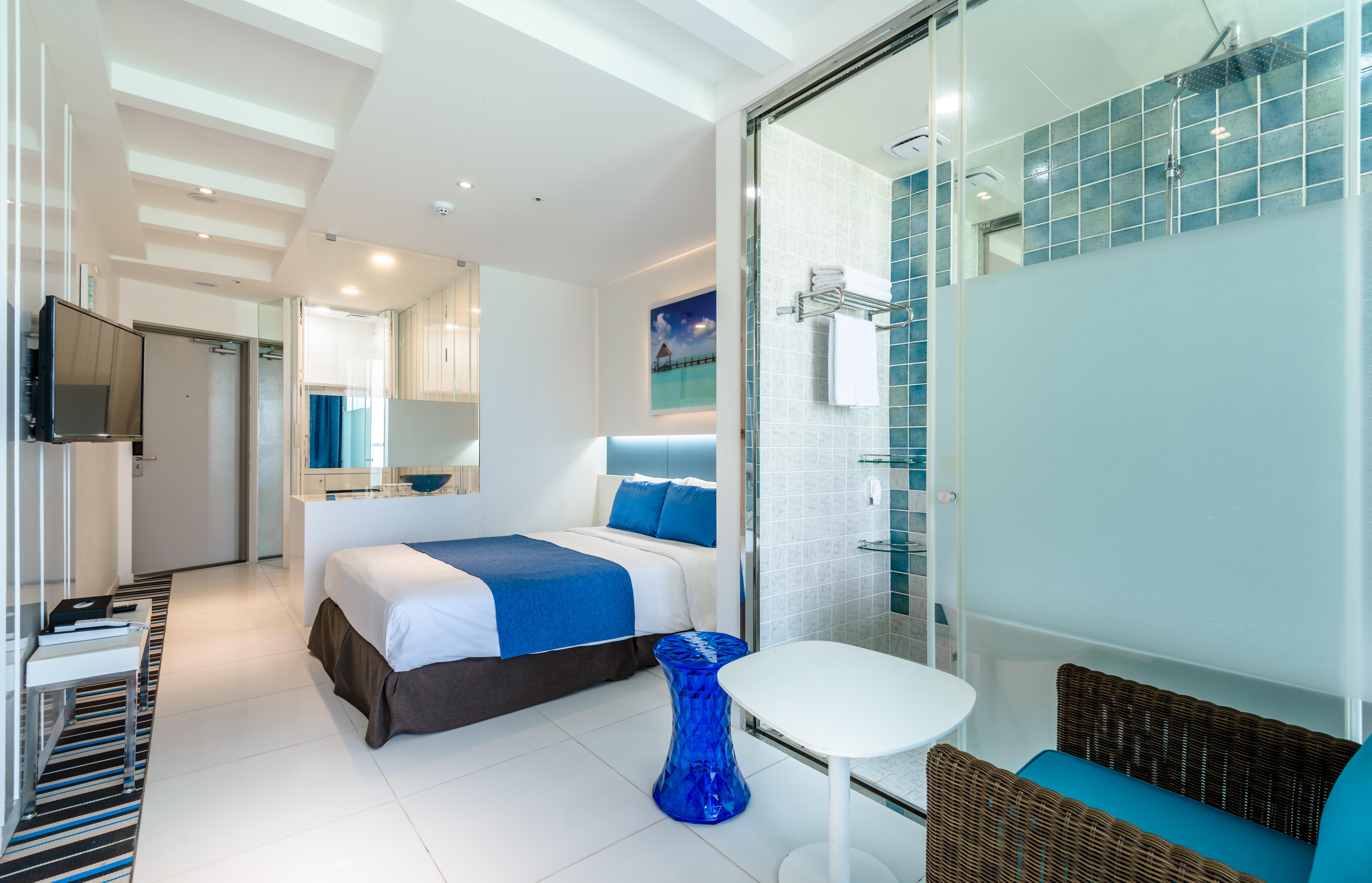 Aimi Jeju Beach Hotel Bagian luar foto