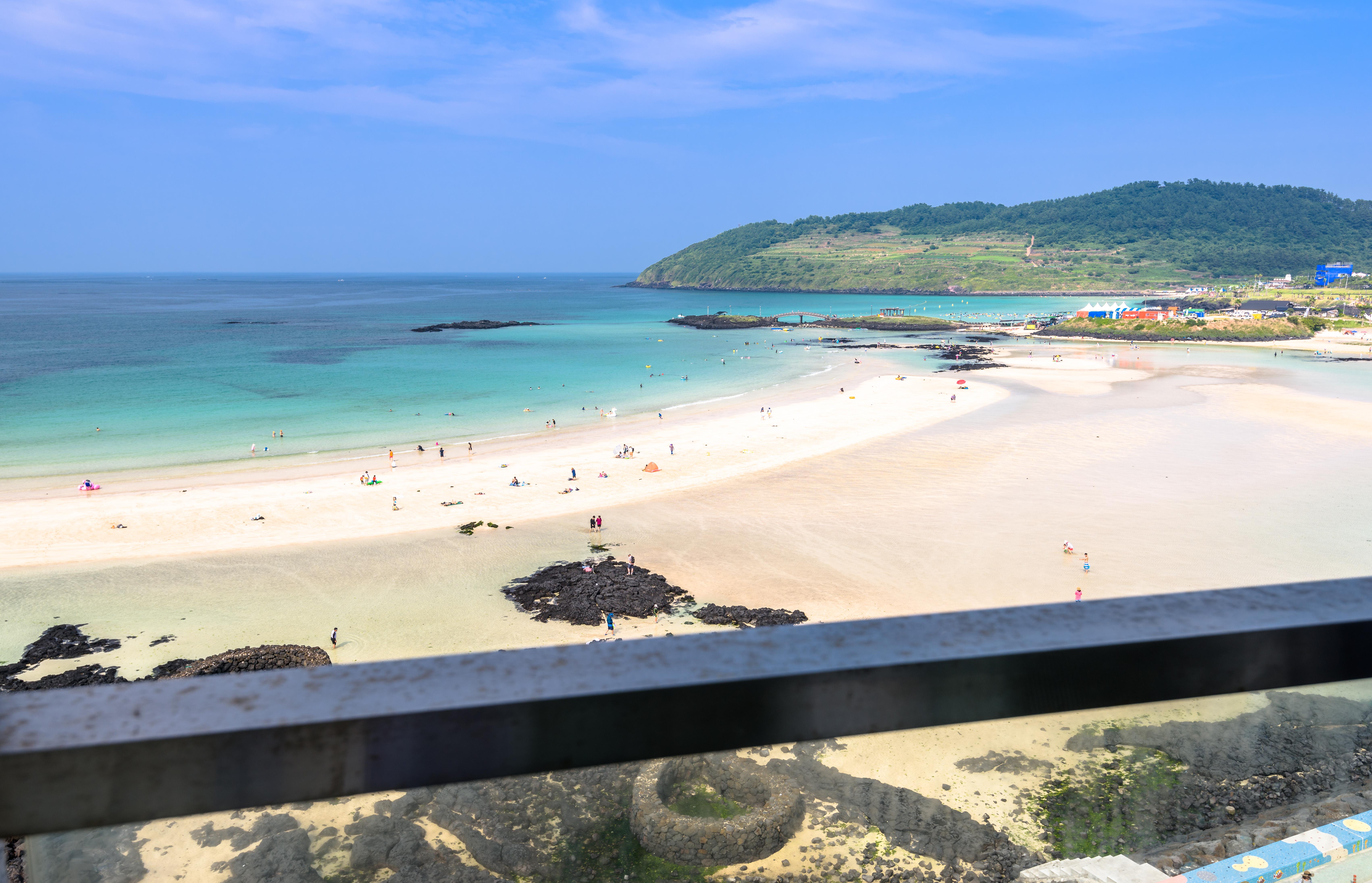 Aimi Jeju Beach Hotel Bagian luar foto